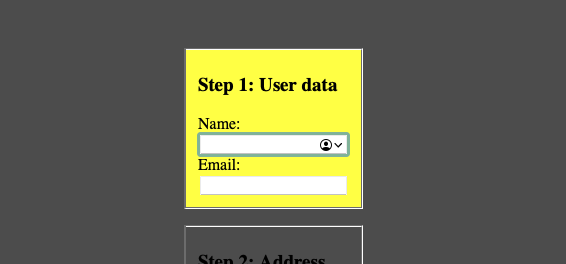 screenshot of html form with fieldset highlited by focus-within
