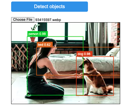 TensorflowJs detect multiple objects from a given image  - PART 2